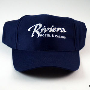 RIVIERA HOTEL Casino Las Vegas Navy Blue Snapback